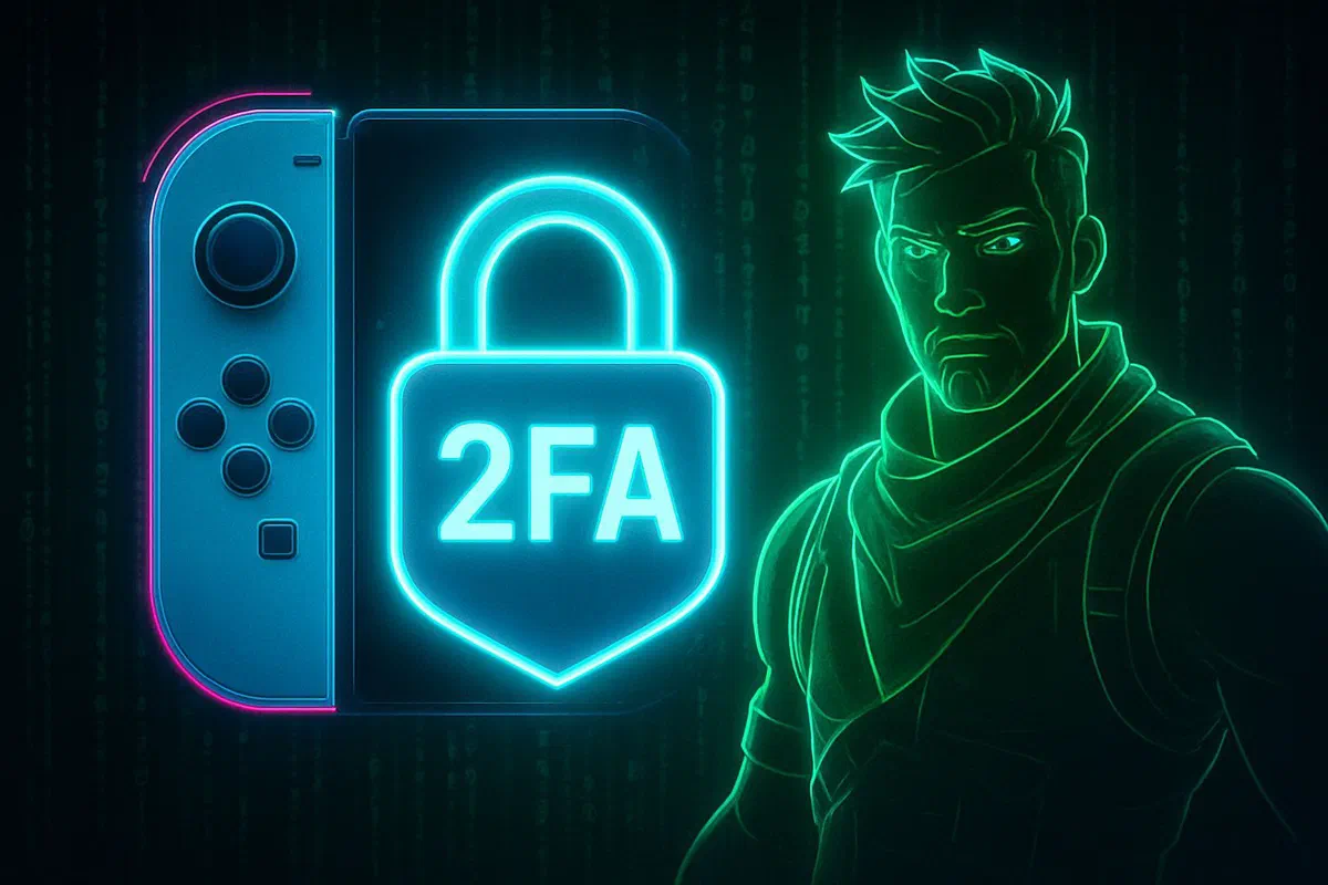 2FA Gaming: Schützen Sie Nintendo Switch und Fortnite