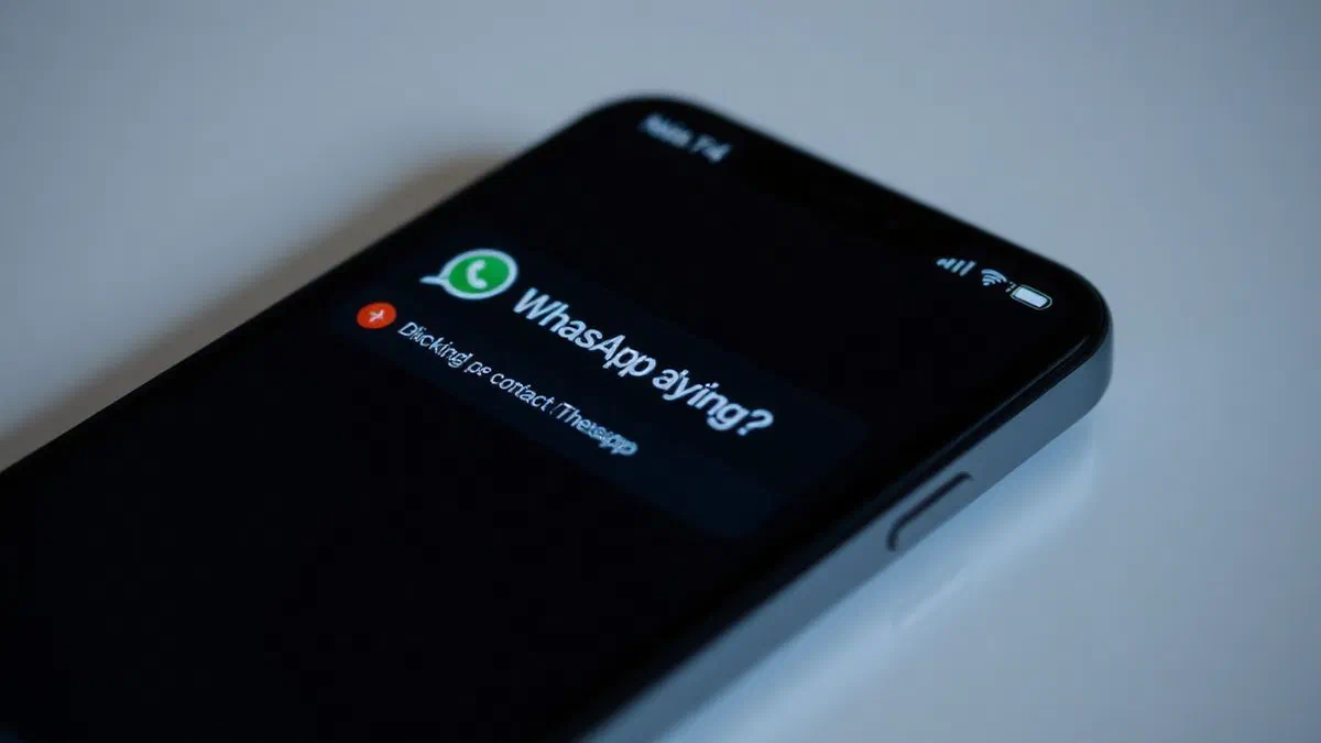 So löschen Sie einen WhatsApp-Kontakt, der nicht in der Spalte vorhanden ist