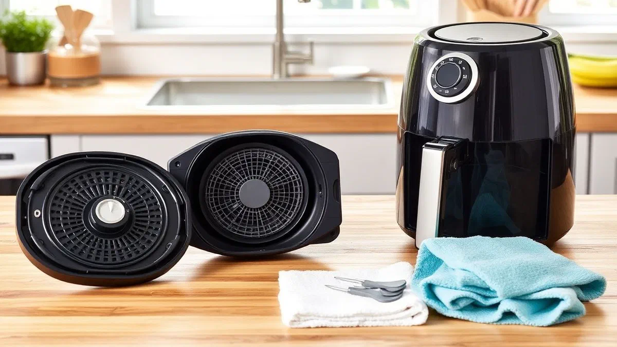 How to disassemble air fryer: full cleaning guide