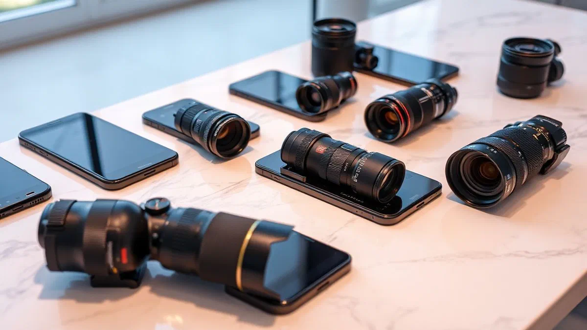 Meilleure caméra smartphone bande moyenne (avril 2026)