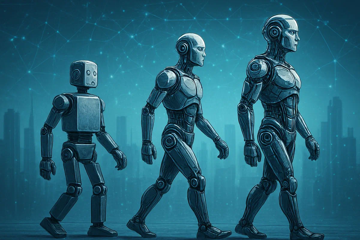 Robots dans le cinéma: Histoire, AI et humanité