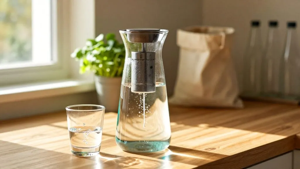 Bater palmas: &Aacute;gua pura em casa