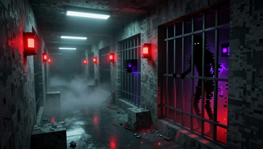 Minecraft torna-se horror: Mod SCP Bloquear