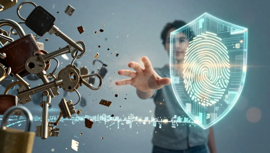 Passkey Google: Adeus &agrave;s senhas, Bem-vindo Seguran&ccedil;a