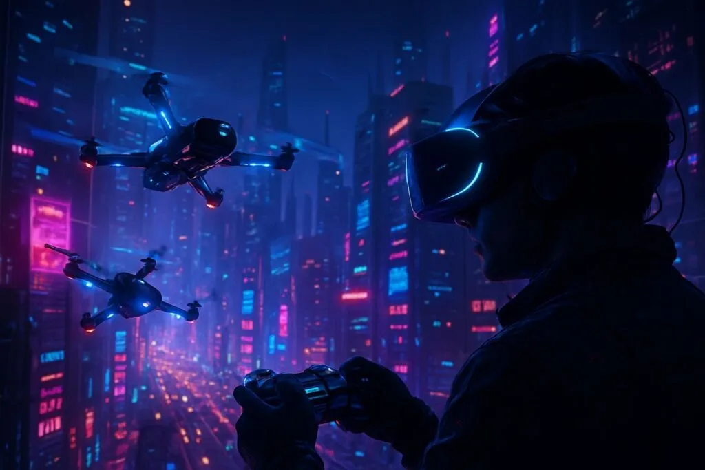 Drones de plong&eacute;e : de la science fiction &agrave; la r&eacute;alit&eacute; VR/AR