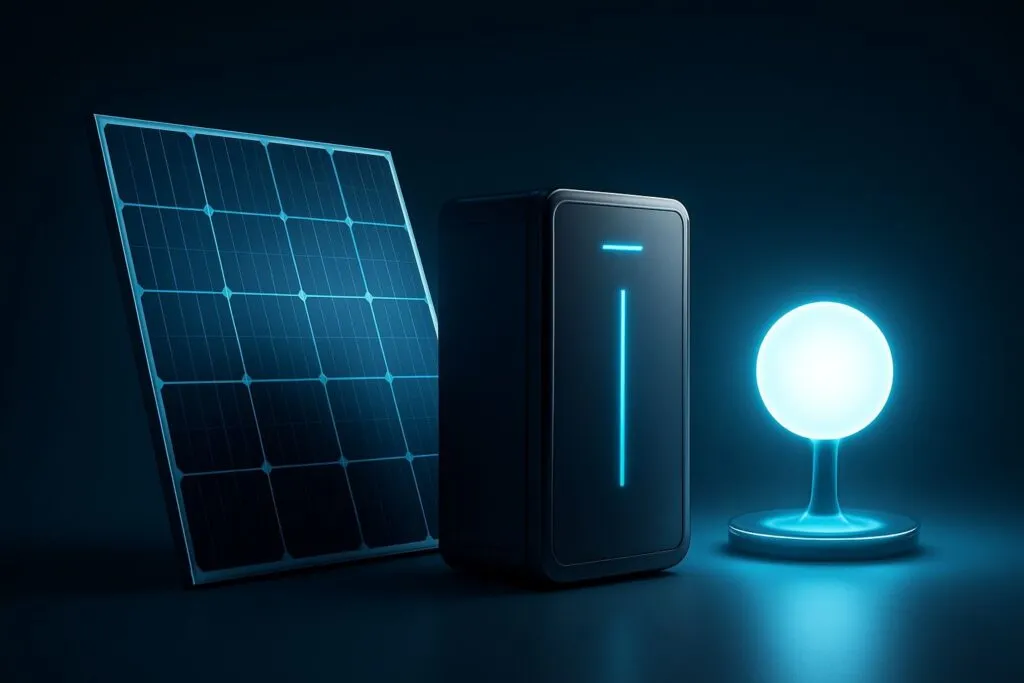 Kit photovolta&iuml;que avec Accumulus: Automatisation &eacute;nerg&eacute;tique