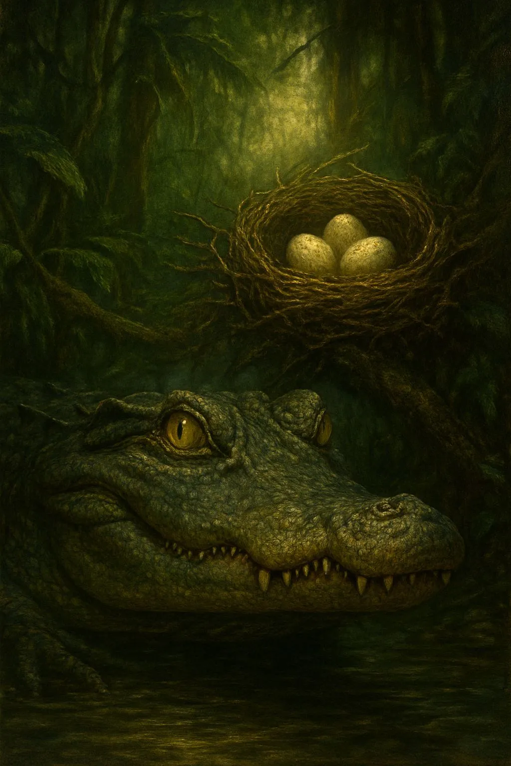 L'alliance silencieuse : les oiseaux, les alligators et la loi du Dura du nid