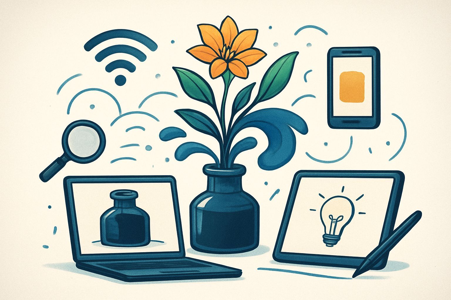 Massimizza i Tuoi Dispositivi: Gestione, Creativit&agrave; e Stampa Wireless