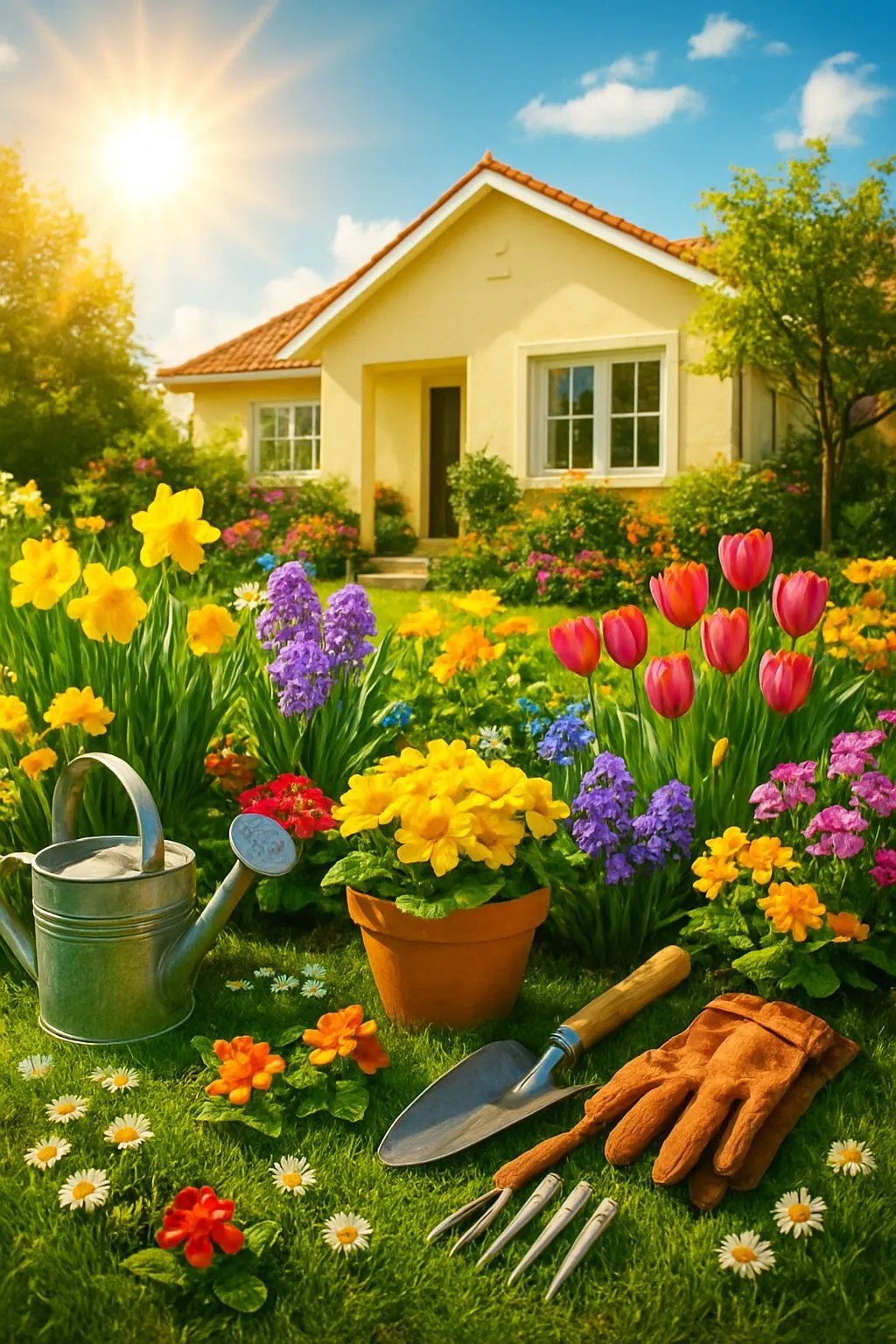 Printemps dans la maison et le jardin: Guide complet de renouvellement